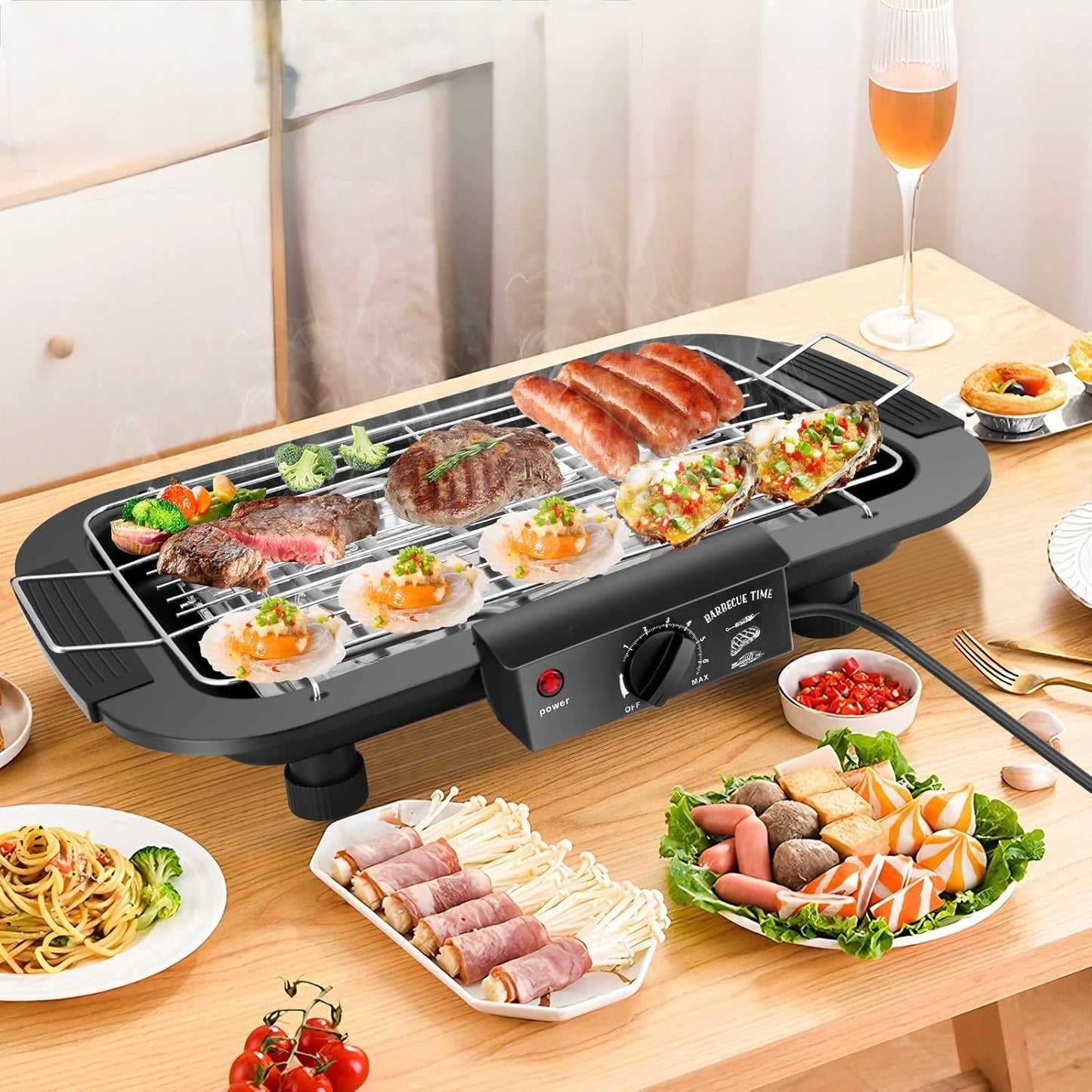 Portable Electric BBQ Grill