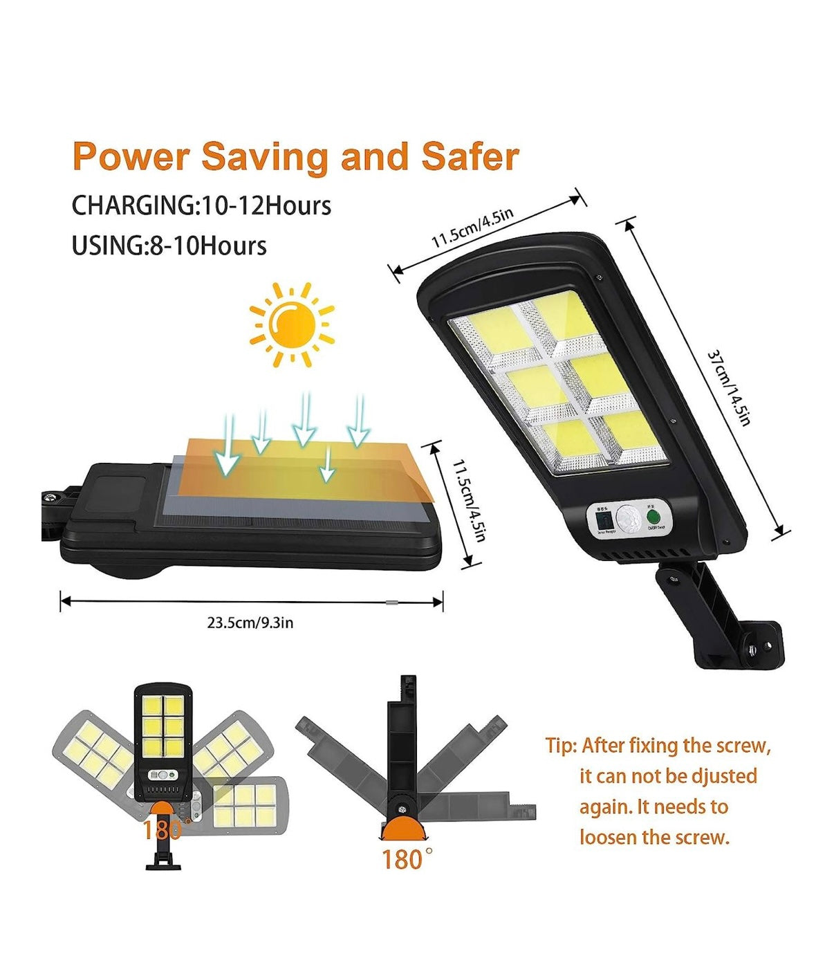 Outdoor Solar Wall Light