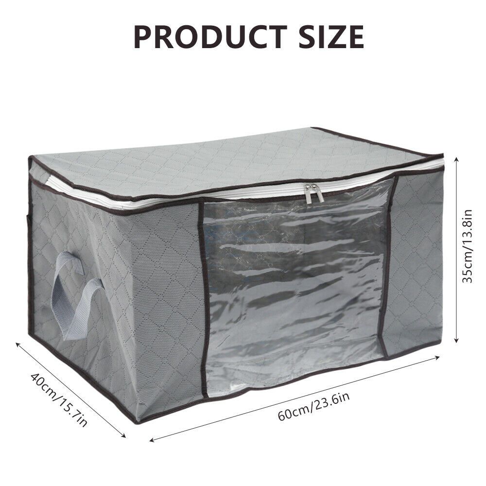 Foldable Clothes & Blanket Storage Bag
