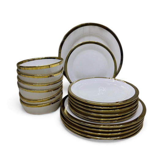 18-Piece Porcelain Dinnerware Set