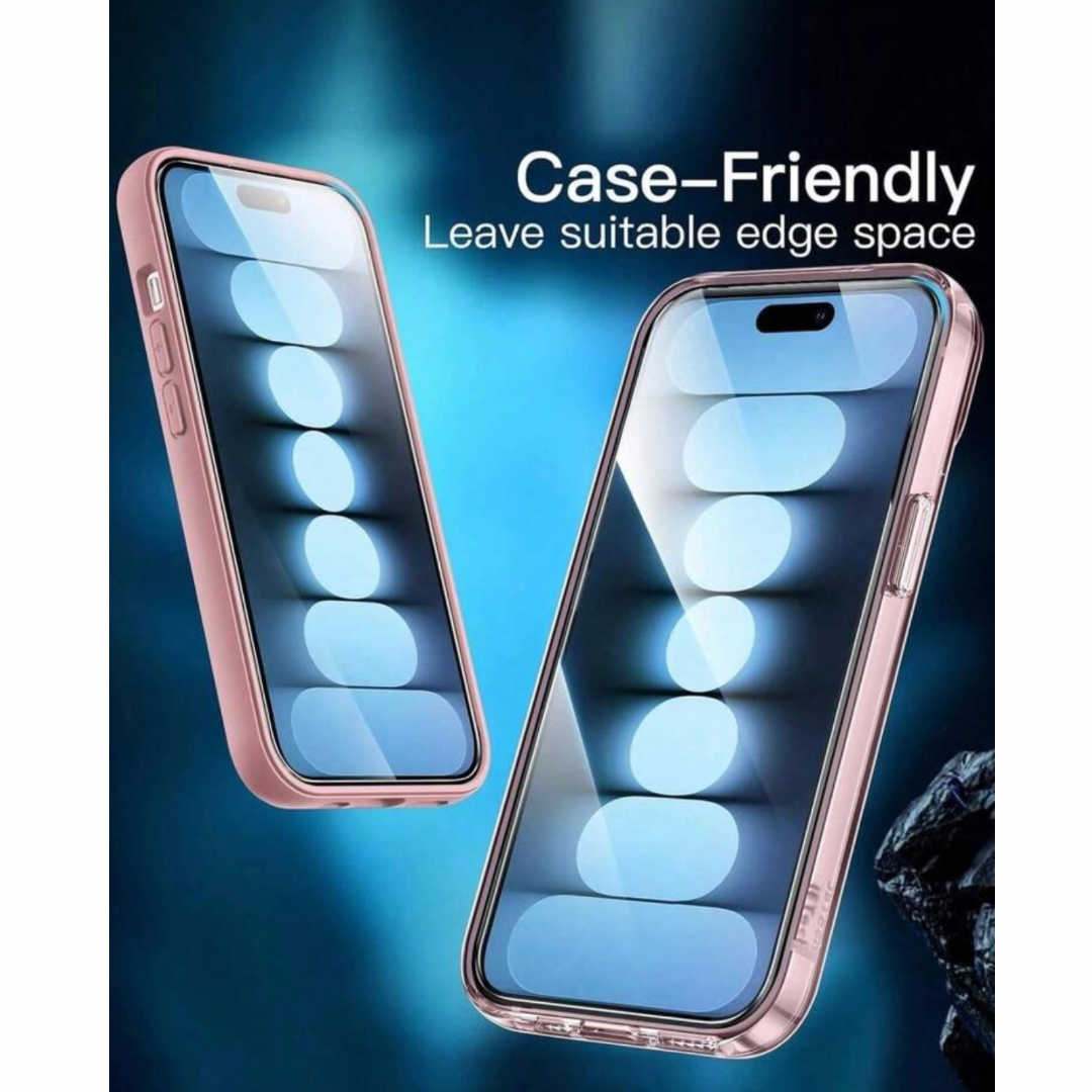 5 Premium Tempered Glass Screen Protector Compatible with iPhone XR, 11, 12, 12 PRO, 13, 13 PRO & 14