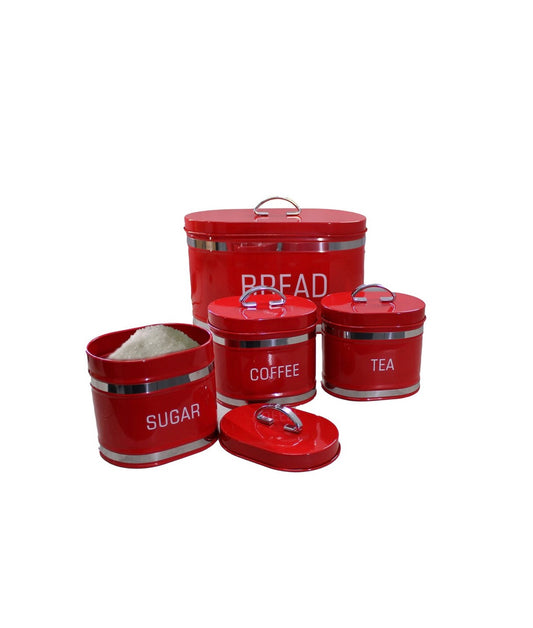 4-Piece Bread Bin Set