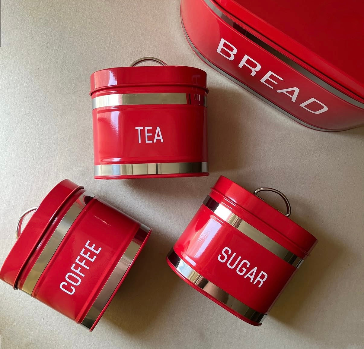 4-Piece Bread Bin Set