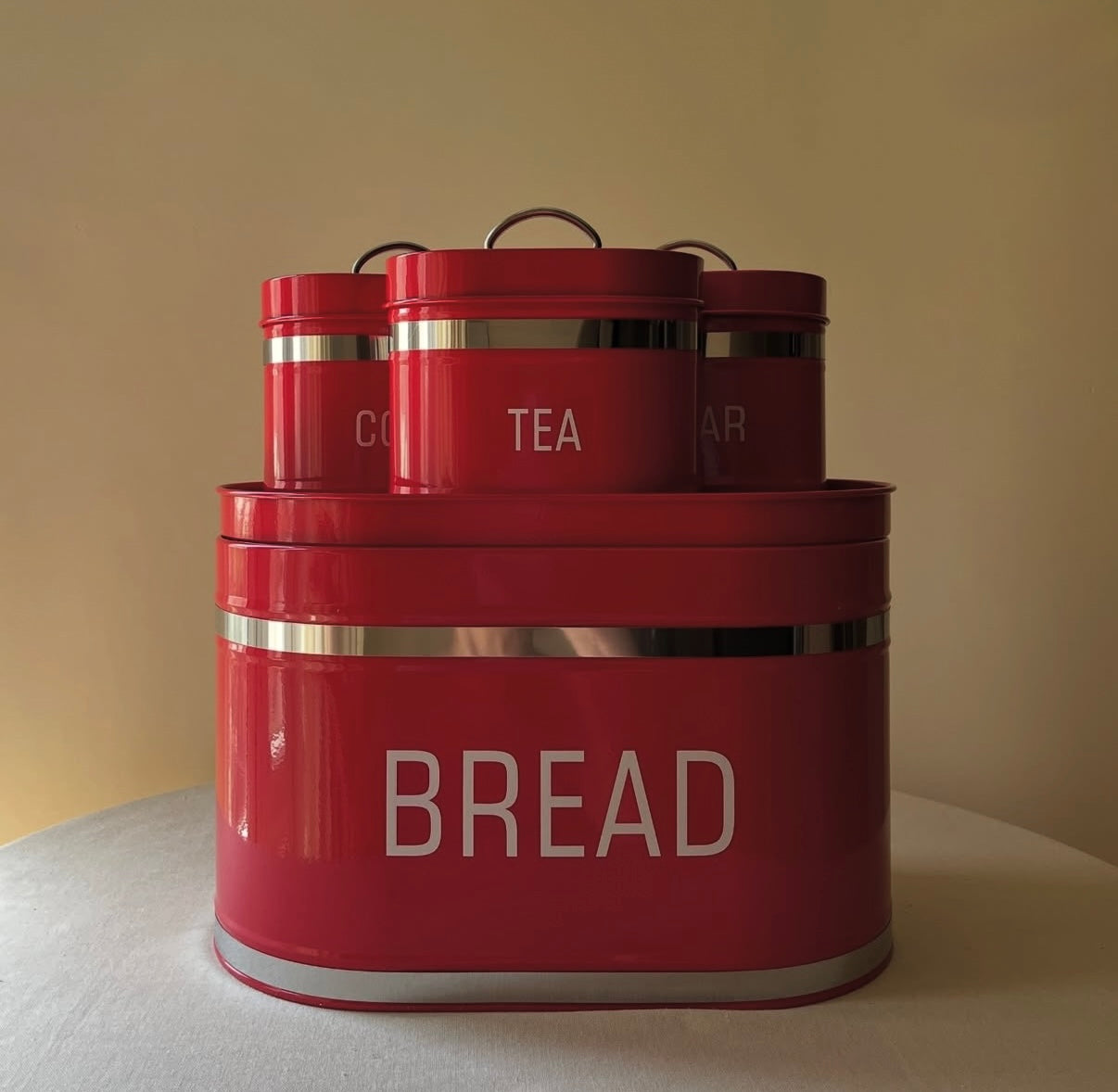 4-Piece Bread Bin Set