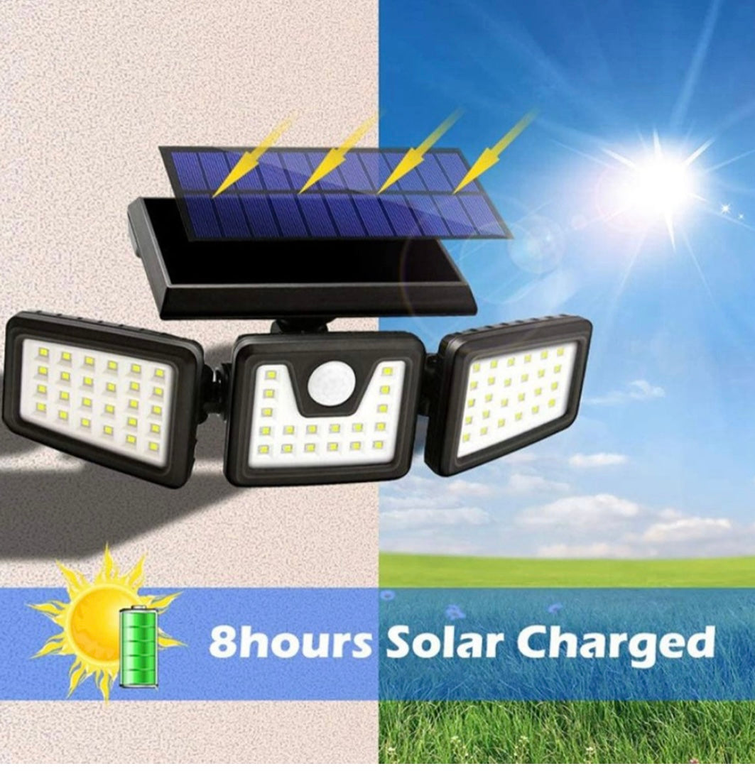 3 Head Solar Lamp