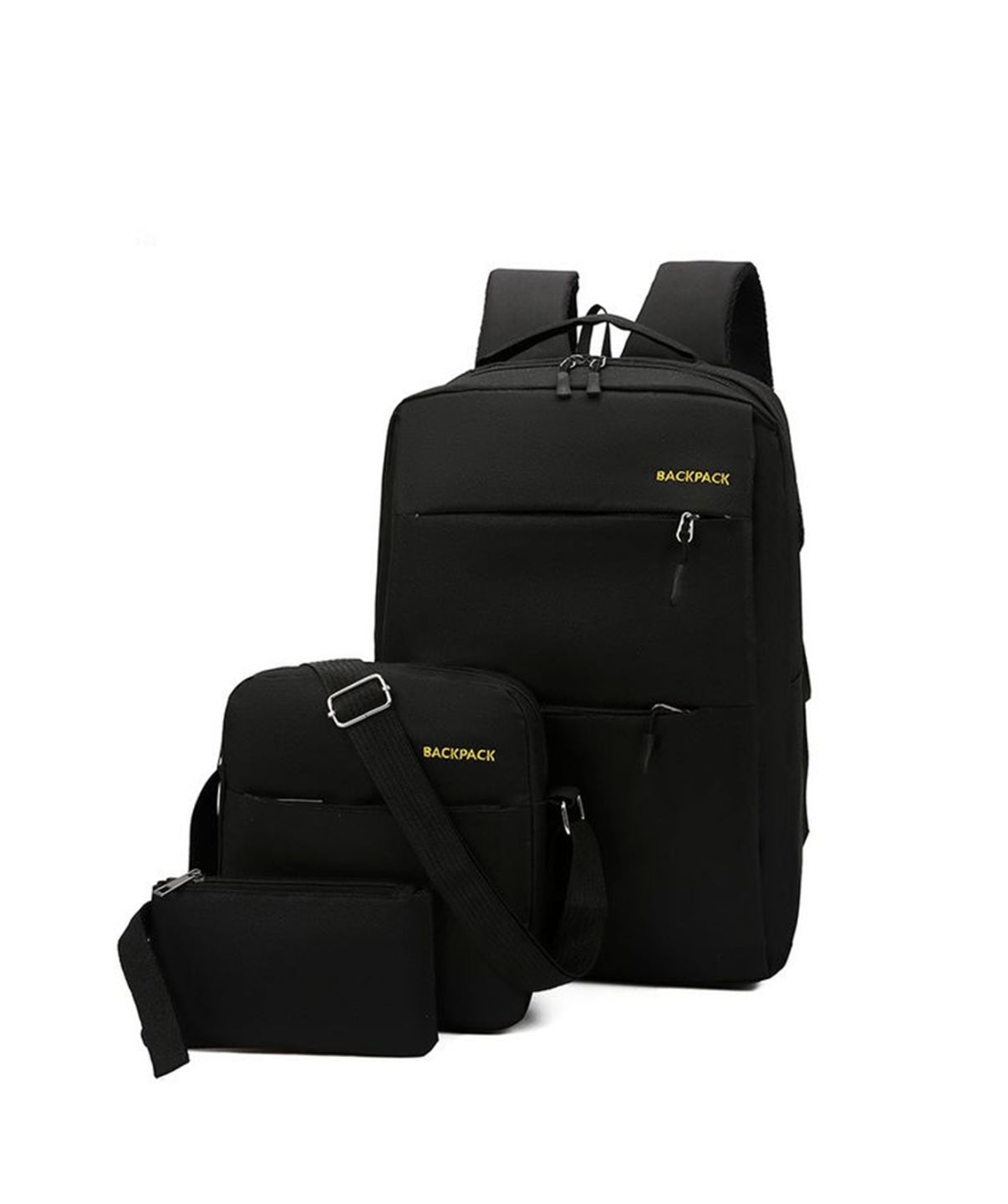 3-Piece Laptop Backpack