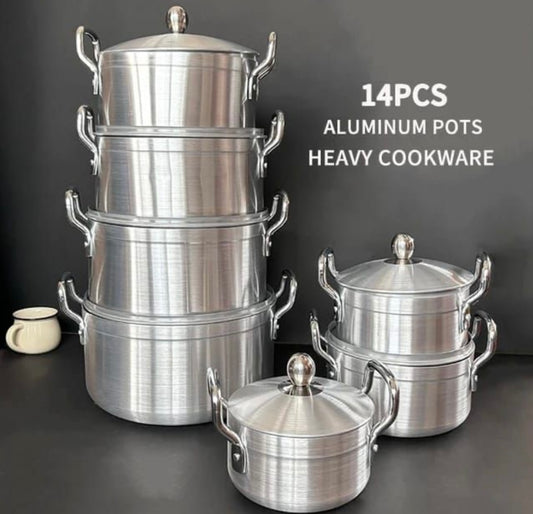 14-Piece Aluminum Cooking Set
