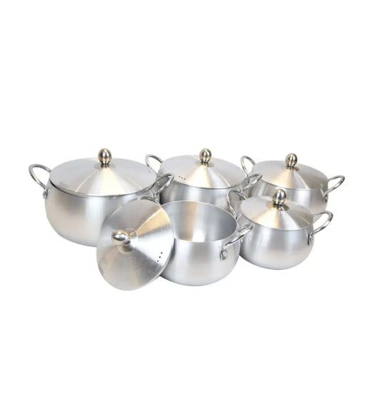 10-Piece Aluminum Cookware Set