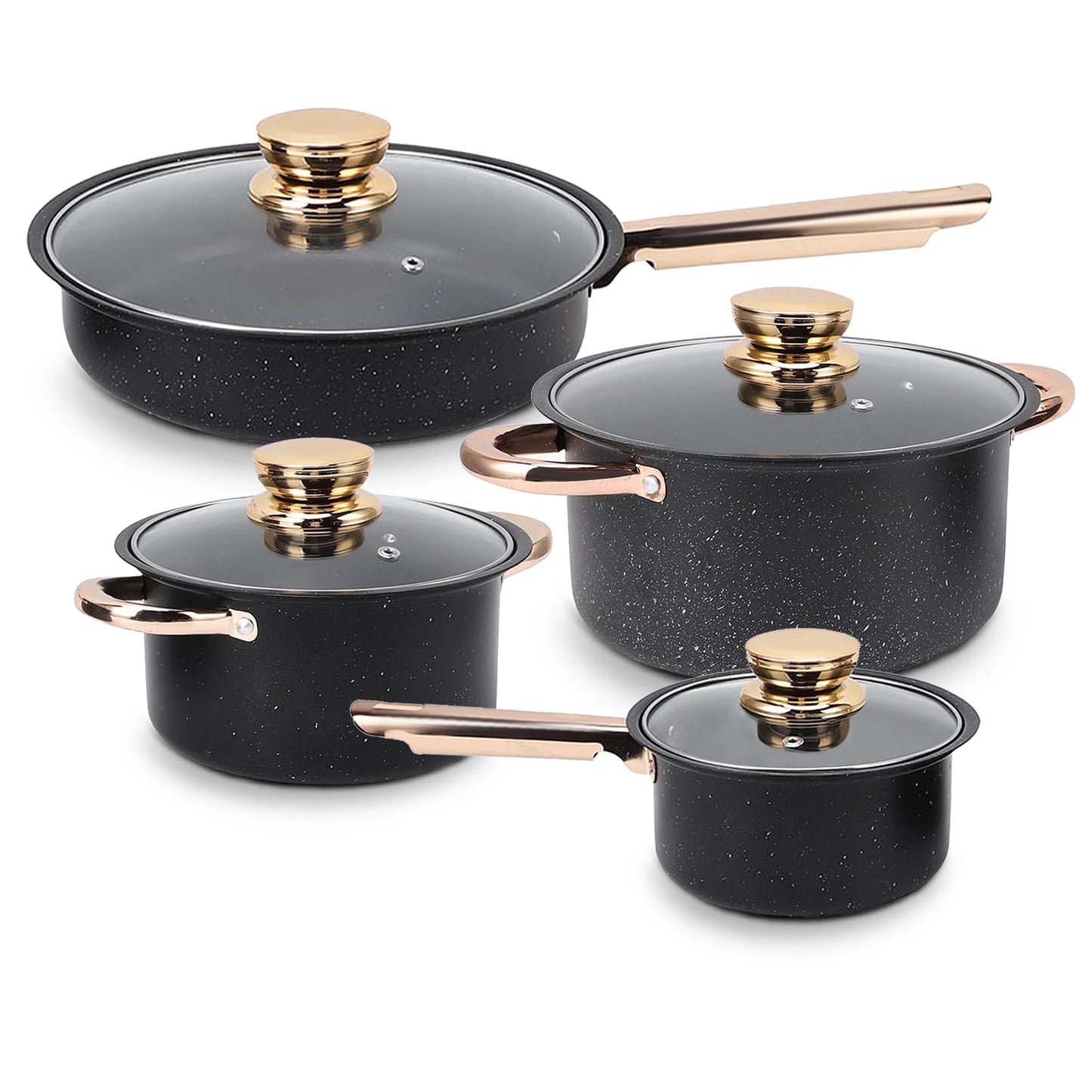 8-Piece Non-stick Cookware Set