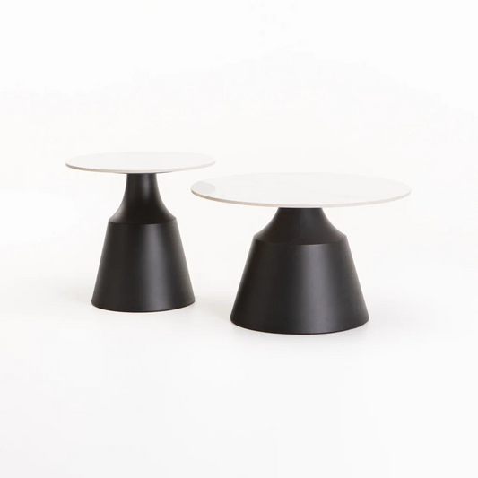 2 Stone Top Coffee Tables