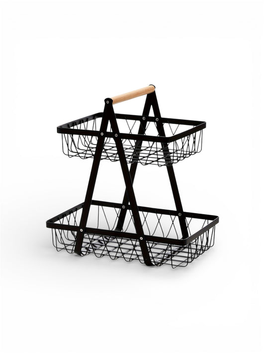 2-Tier Countertop Fruit Storage