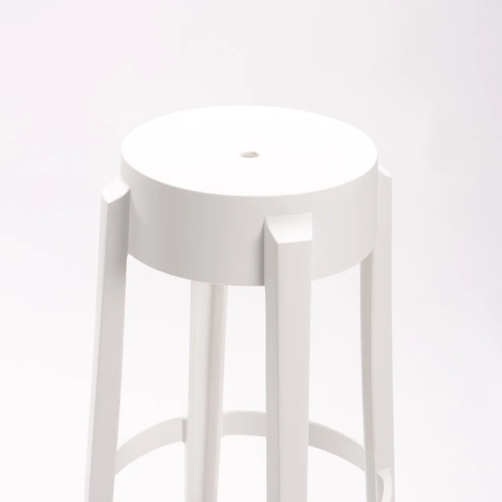 Hard Plastic Barstool