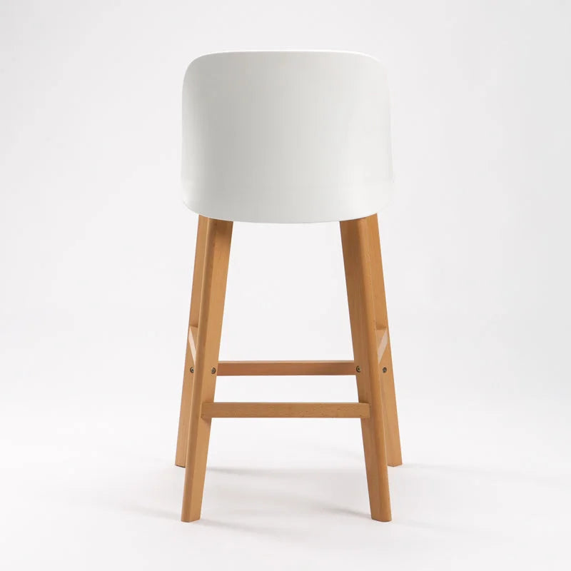 Luxury Wooden Leg Barstool
